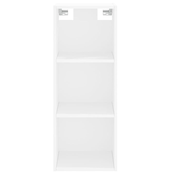 Dulap înalt, alb, 34,5x32,5x180 cm, lemn prelucrat WALTI