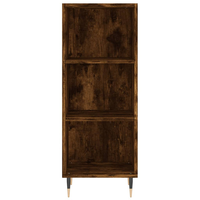 Dulap înalt, stejar fumuriu, 34,5x32,5x180 cm, lemn prelucrat WALTI