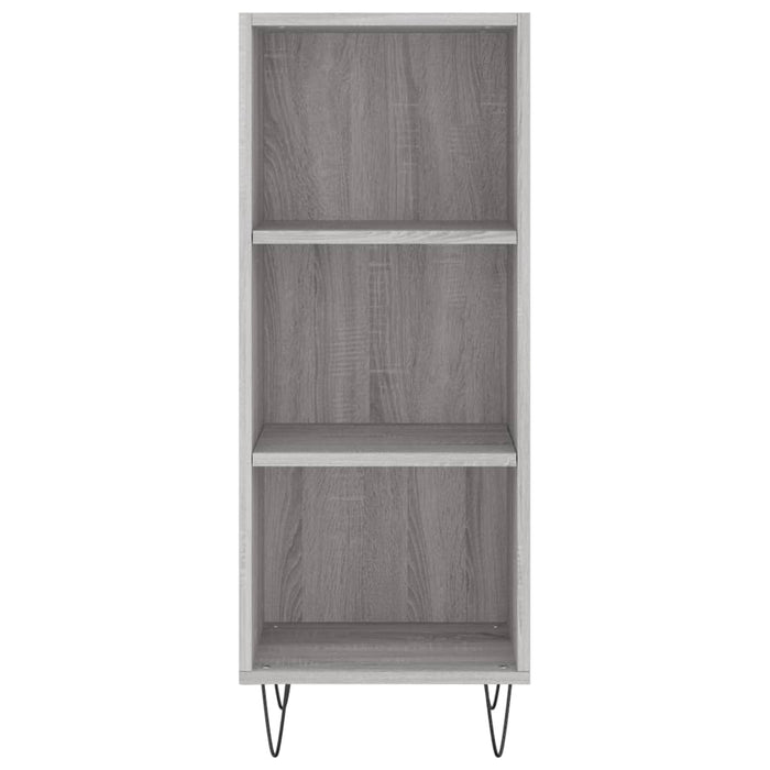 Dulap înalt, gri sonoma, 34,5x32,5x180 cm, lemn prelucrat WALTI