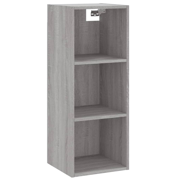 Dulap înalt, gri sonoma, 34,5x32,5x180 cm, lemn prelucrat WALTI