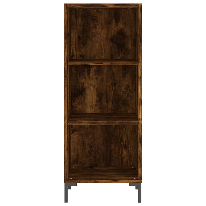 Dulap înalt, stejar fumuriu, 34,5x32,5x180 cm, lemn prelucrat WALTI