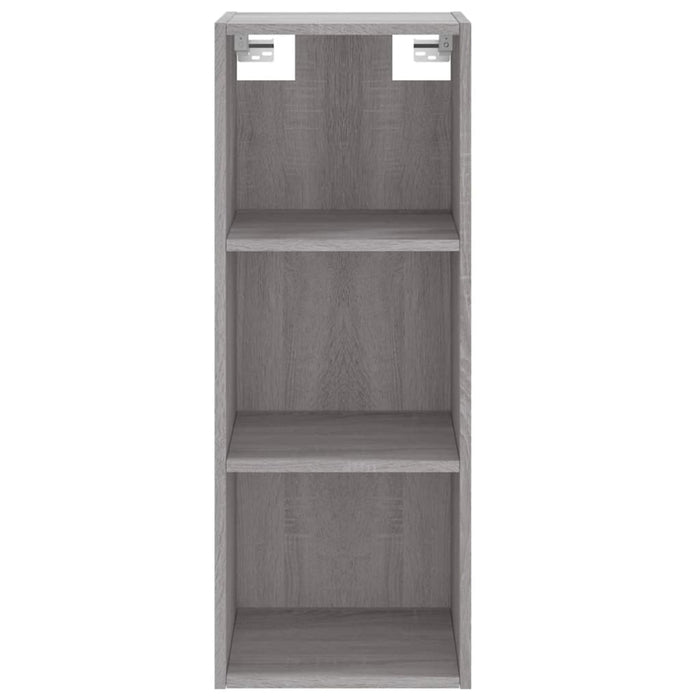 Dulap înalt, gri sonoma, 34,5x32,5x180 cm, lemn prelucrat WALTI