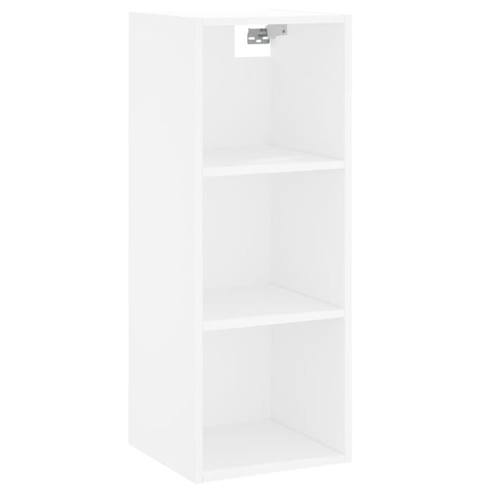 Dulap înalt, alb, 34,5x32,5x180 cm, lemn prelucrat WALTI