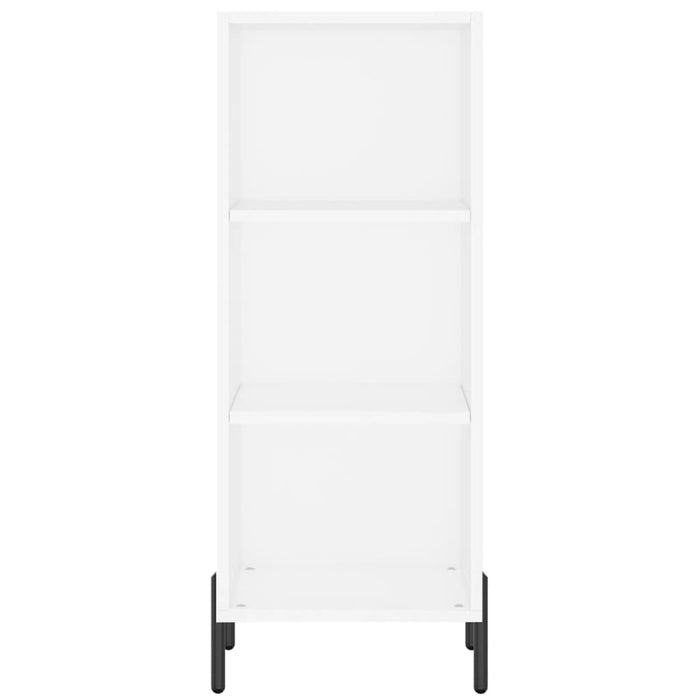 Dulap înalt, alb, 34,5x32,5x180 cm, lemn prelucrat WALTI