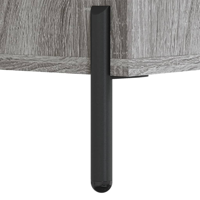 Dulap înalt, gri sonoma, 34,5x32,5x180 cm, lemn prelucrat WALTI