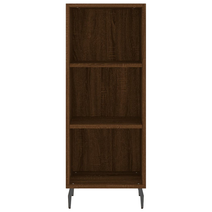 Dulap înalt, stejar maro, 34,5x32,5x180 cm, lemn prelucrat WALTI
