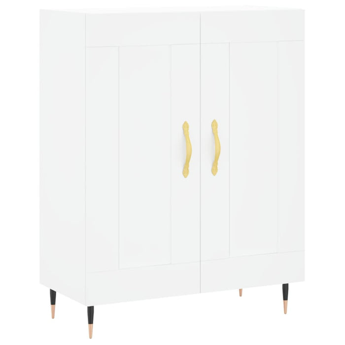 Dulap înalt, alb, 69,5x34x180 cm, lemn compozit WALTI