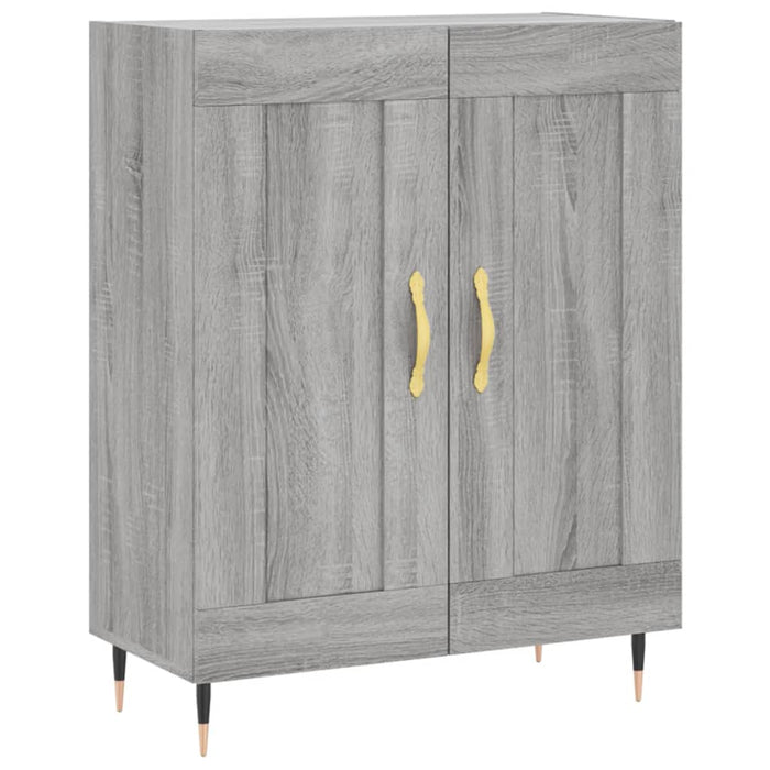 Dulap înalt, gri sonoma, 69,5x34x180 cm, lemn compozit - WALTI WALTI