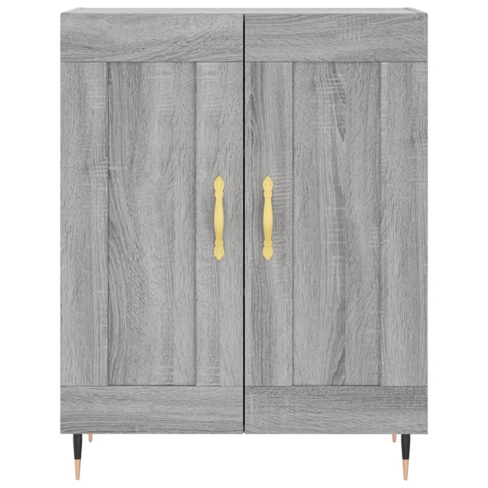 Dulap înalt, gri sonoma, 69,5x34x180 cm, lemn compozit - WALTI WALTI