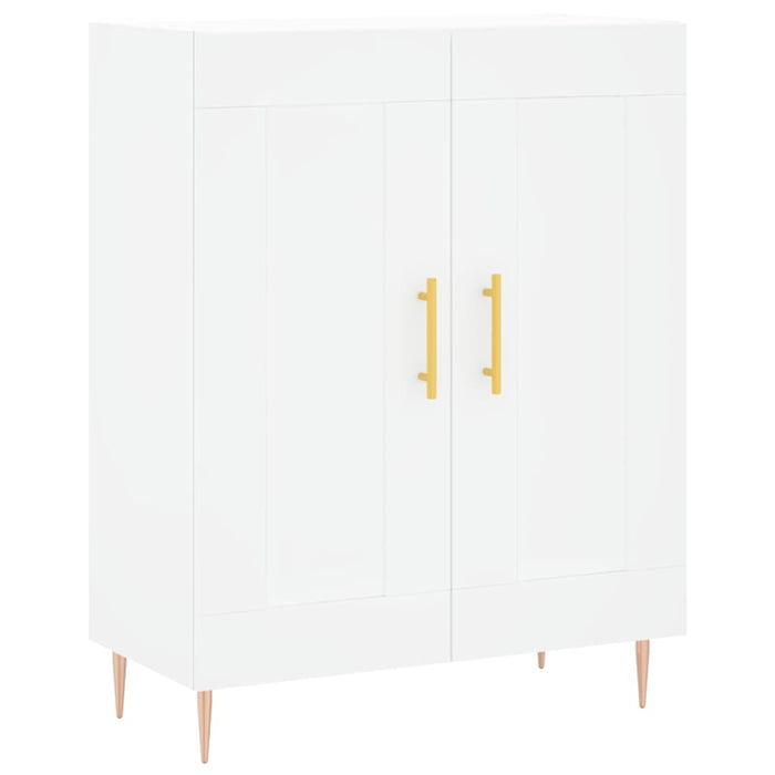 Dulap înalt, alb, 69,5x34x180 cm, lemn compozit WALTI