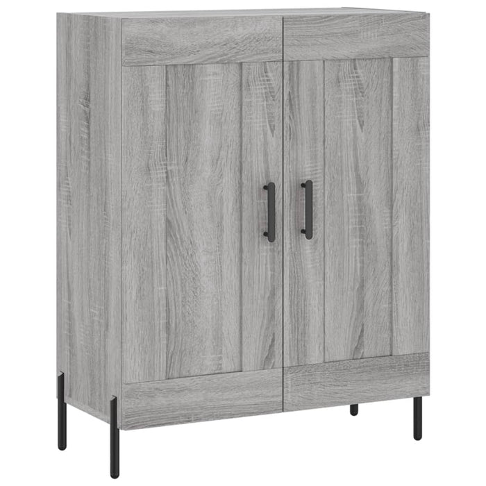 Dulap înalt, gri sonoma, 69,5x34x180 cm, lemn compozit WALTI