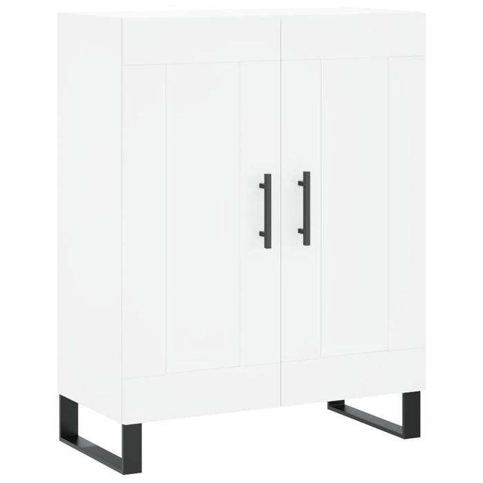 Dulap înalt, alb, 69,5x34x180 cm, lemn compozit - WALTI WALTI