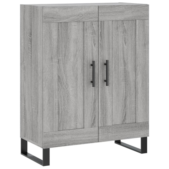Dulap înalt, gri sonoma, 69,5x34x180 cm, lemn compozit - WALTI WALTI