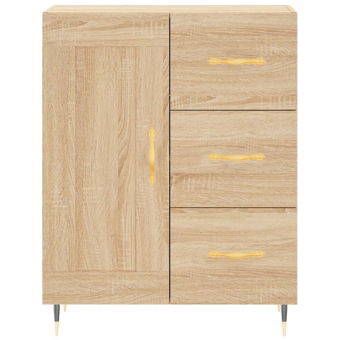 Dulap înalt, stejar sonoma, 69,5x34x180 cm, lemn compozit WALTI