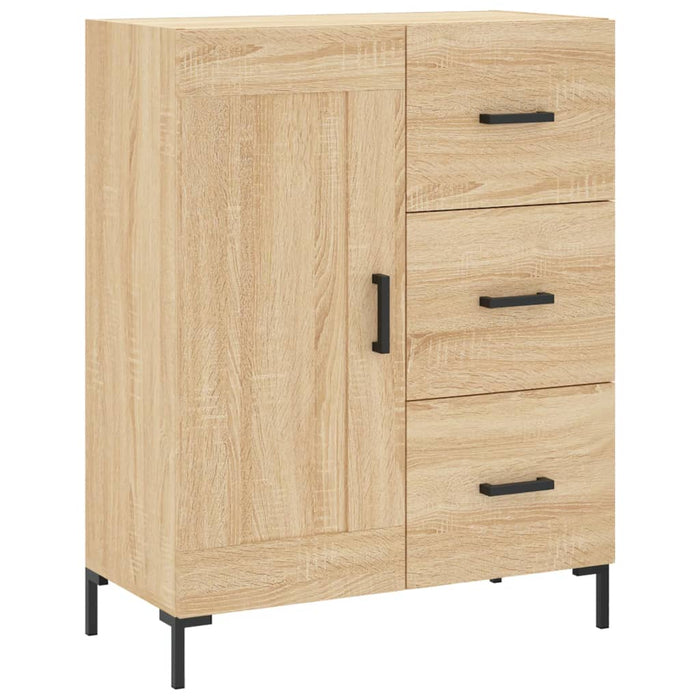 Dulap înalt, stejar sonoma, 69,5x34x180 cm, lemn compozit WALTI