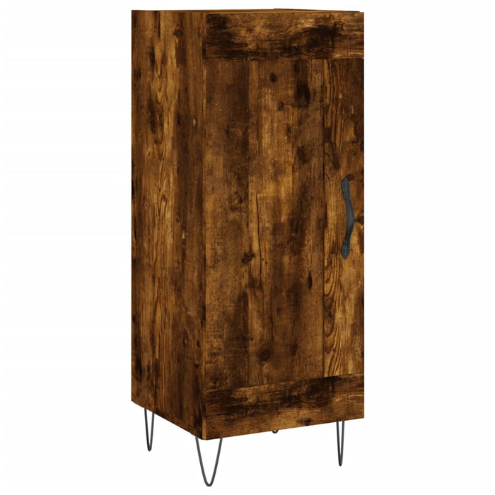 Dulap înalt, stejar fumuriu, 34,5x34x180 cm, lemn prelucrat WALTI