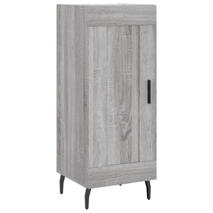 Dulap înalt, gri sonoma, 34,5x34x180 cm, lemn prelucrat WALTI