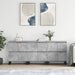 Servante, 3 piese, gri beton, lemn prelucrat - WALTI WALTI