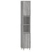 Set mobilier de baie, 3 piese, gri sonoma, lemn prelucrat - WALTI WALTI