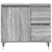 Set mobilier de baie, 3 piese, gri sonoma, lemn prelucrat - WALTI WALTI