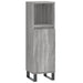 Set mobilier de baie, 3 piese, gri sonoma, lemn prelucrat - WALTI WALTI