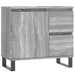 Set mobilier de baie, 3 piese, gri sonoma, lemn prelucrat - WALTI WALTI