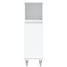 Set mobilier de baie, 3 piese, alb, lemn compozit - WALTI WALTI