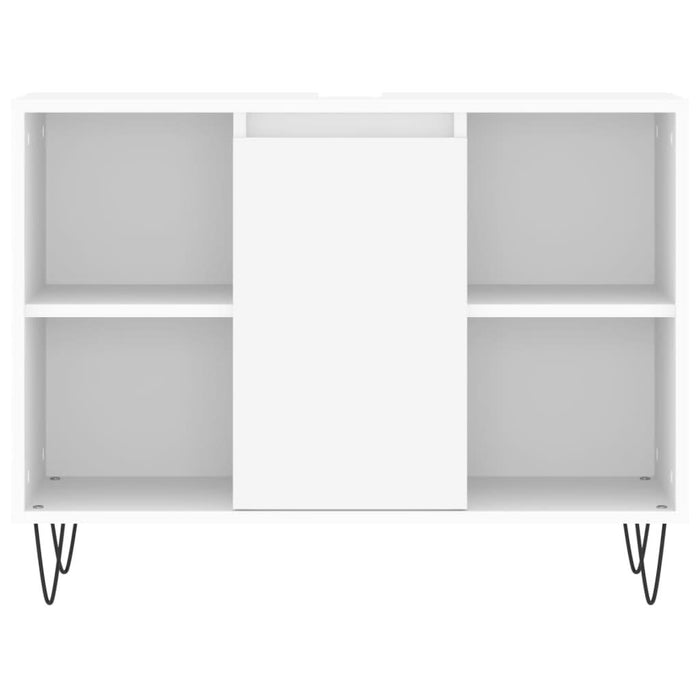 Set mobilier de baie, 3 piese, alb, lemn compozit - WALTI WALTI