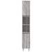 Set mobilier de baie, 3 piese, gri sonoma, lemn prelucrat - WALTI WALTI