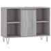 Set mobilier de baie, 3 piese, gri sonoma, lemn prelucrat - WALTI WALTI