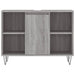 Set mobilier de baie, 3 piese, gri sonoma, lemn prelucrat - WALTI WALTI