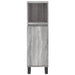 Set mobilier de baie, 3 piese, gri sonoma, lemn prelucrat - WALTI WALTI