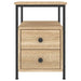 Noptiere, 2 buc., stejar sonoma, 34x35,5x50 cm, lemn compozit - WALTI WALTI