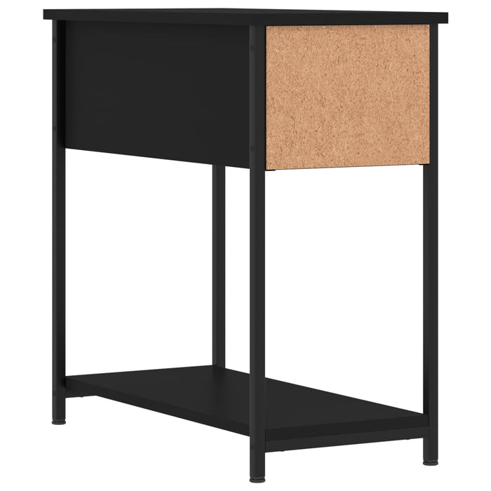 Noptiere, 2 buc., negru, 30x60x60 cm, lemn prelucrat - WALTI WALTI