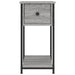 Noptiere, 2 buc., gri sonoma, 30x60x60 cm, lemn prelucrat - WALTI WALTI