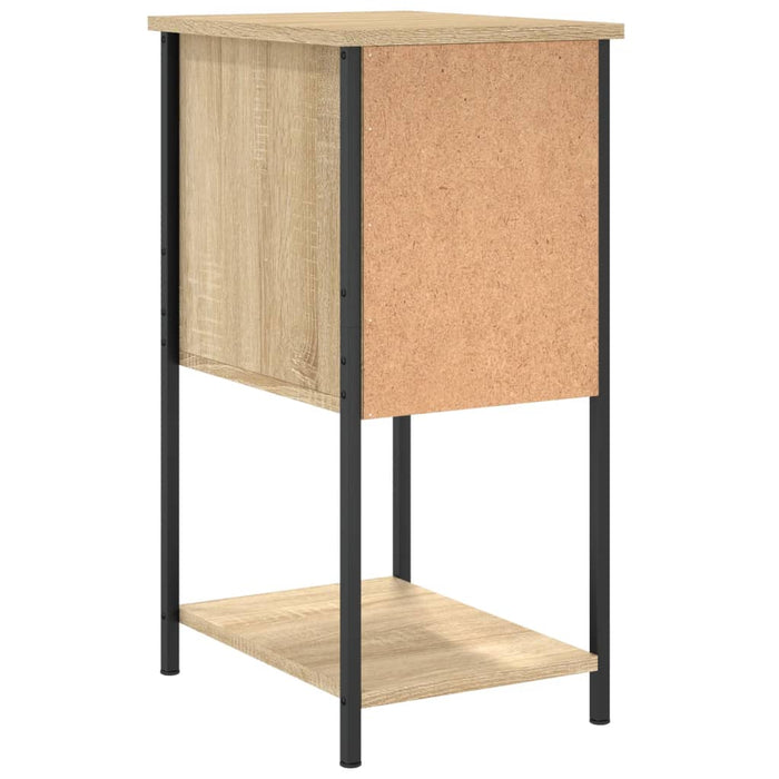 Noptiere, 2 buc., stejar sonoma, 32x42x70 cm, lemn compozit - WALTI WALTI