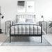 Noptiere, 2 buc., gri sonoma, 32x42x70 cm, lemn compozit - WALTI WALTI