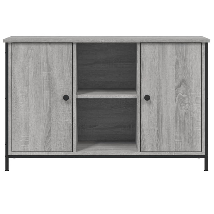 Comodă TV, gri sonoma, 100x35x65 cm, lemn compozit - WALTI WALTI