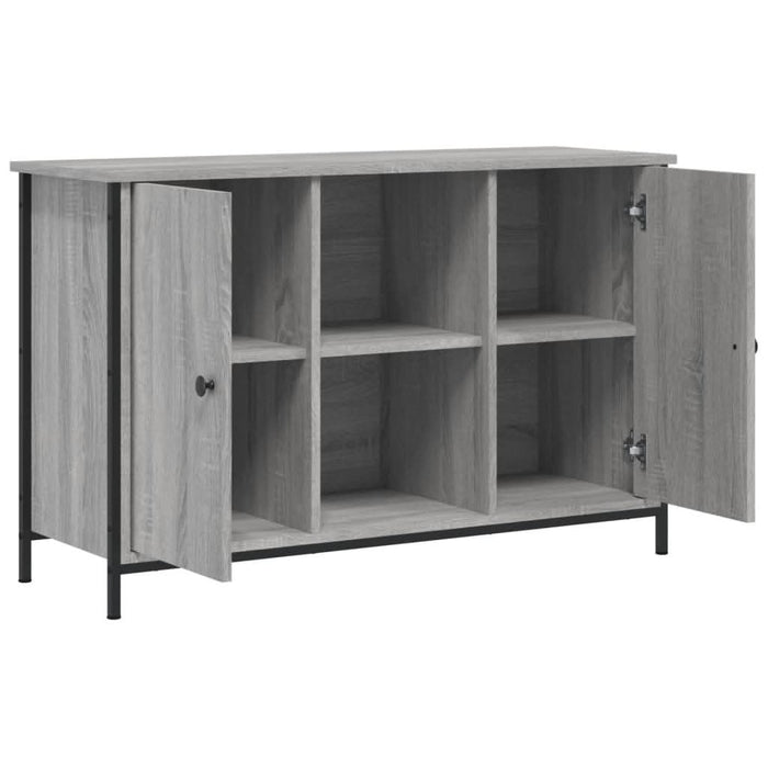 Comodă TV, gri sonoma, 100x35x65 cm, lemn compozit - WALTI WALTI