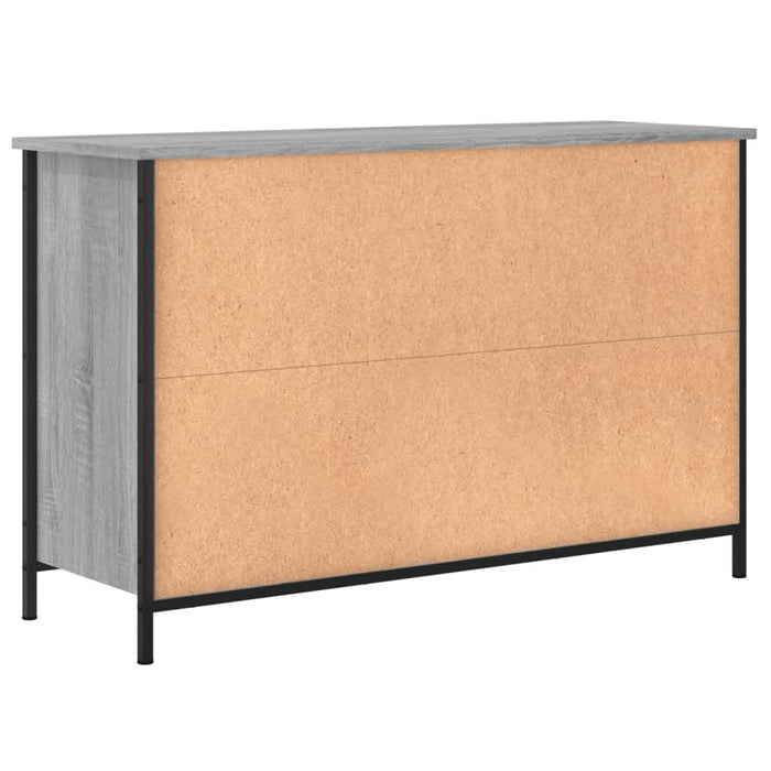 Comodă TV, gri sonoma, 100x35x65 cm, lemn compozit - WALTI WALTI