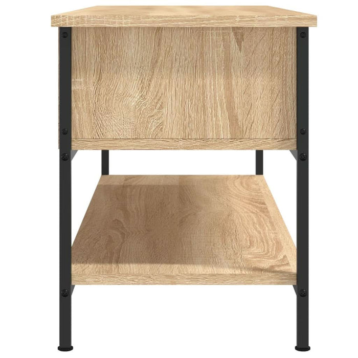 Comodă TV, stejar sonoma, 100x35x45 cm, lemn prelucrat - WALTI WALTI