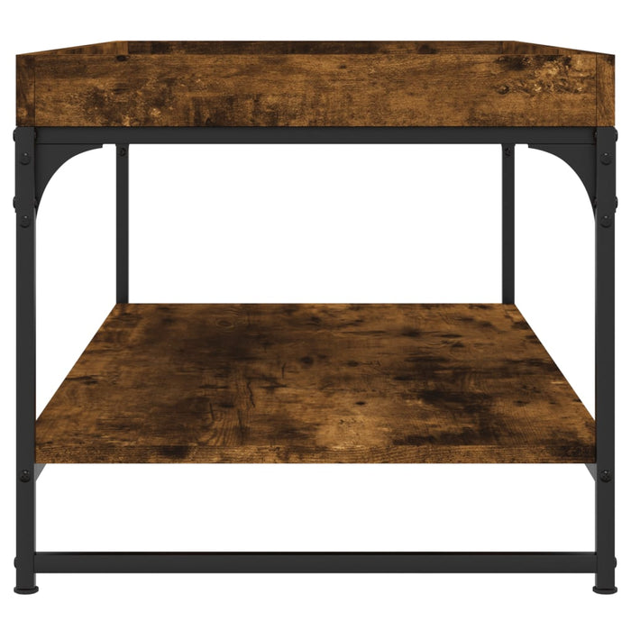 Măsuță de cafea, stejar fumuriu, 100x49x45 cm, lemn prelucrat WALTI