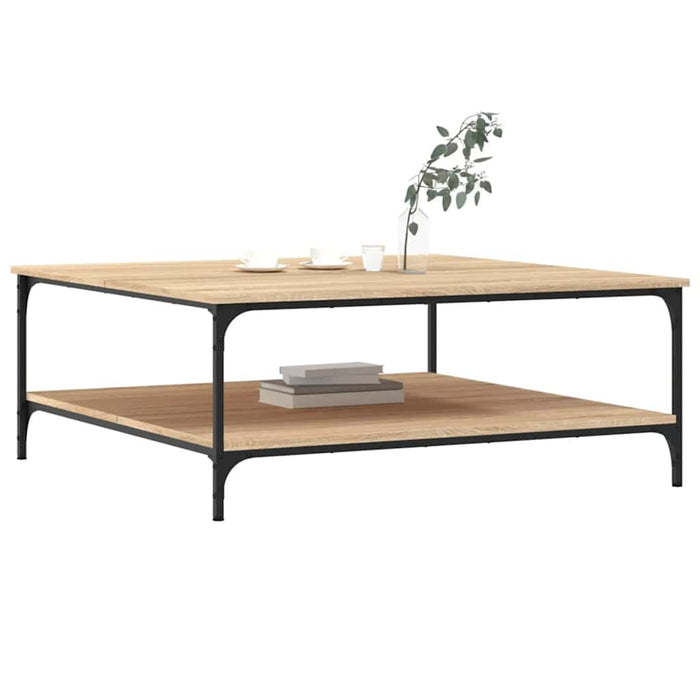 Măsuță de cafea stejar sonoma 100x100x40 cm lemn prelucrat - WALTI WALTI