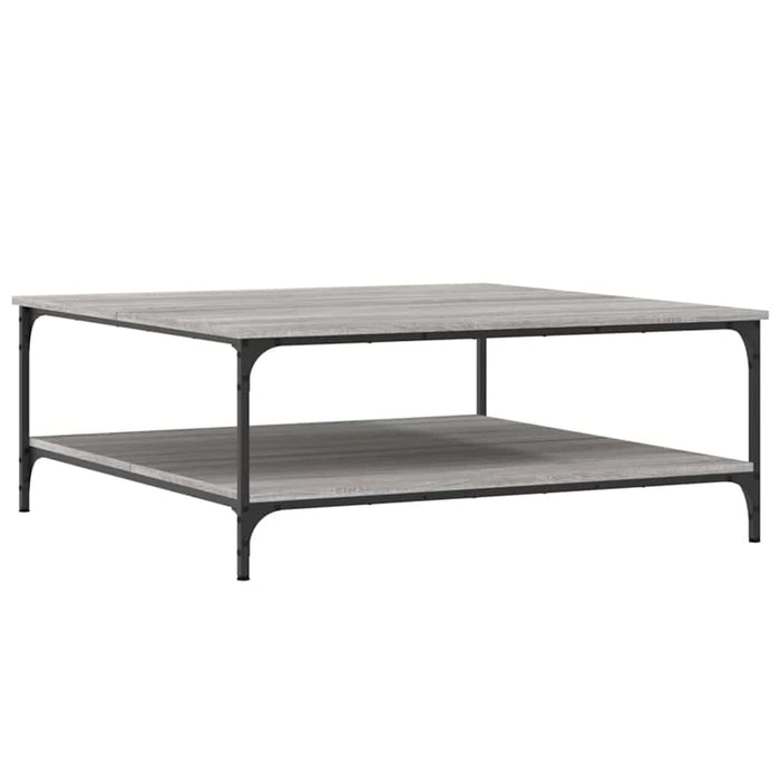 Măsuță de cafea gri sonoma 100x100x40 cm lemn prelucrat WALTI