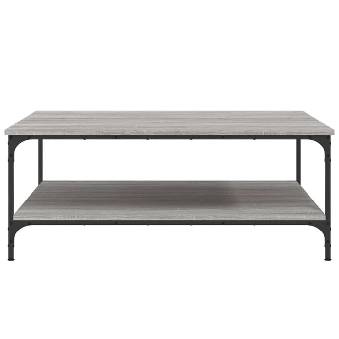 Măsuță de cafea gri sonoma 100x100x40 cm lemn prelucrat WALTI
