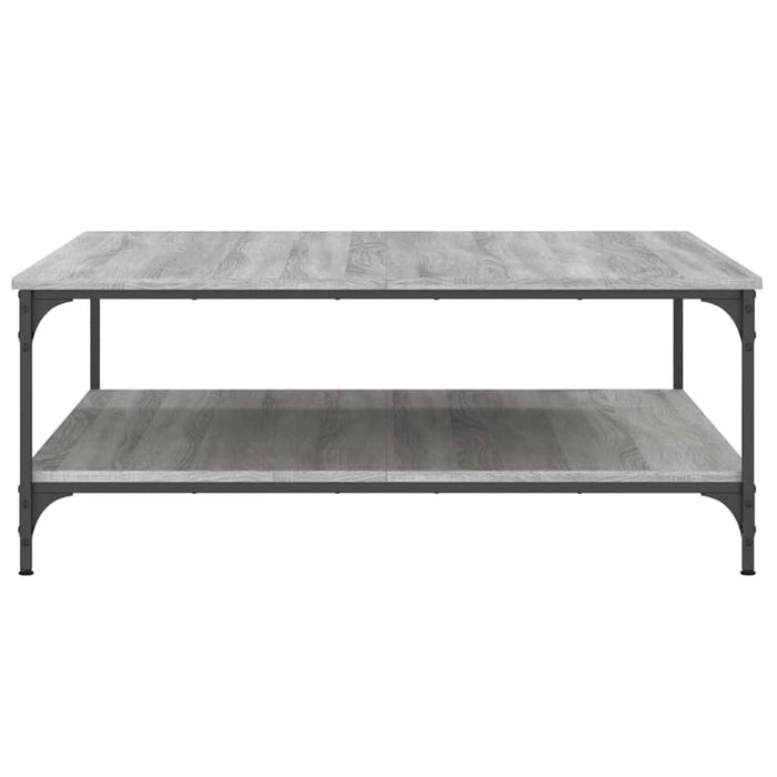 Măsuță de cafea gri sonoma 100x100x40 cm lemn prelucrat WALTI