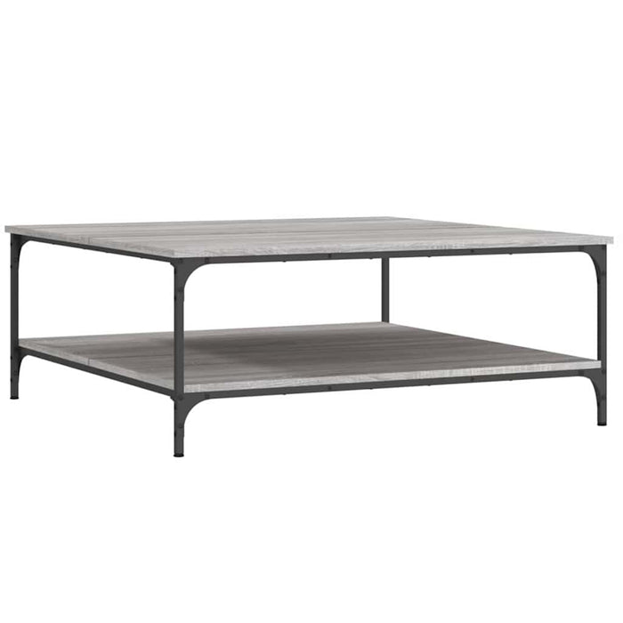 Măsuță de cafea gri sonoma 100x100x40 cm lemn prelucrat WALTI