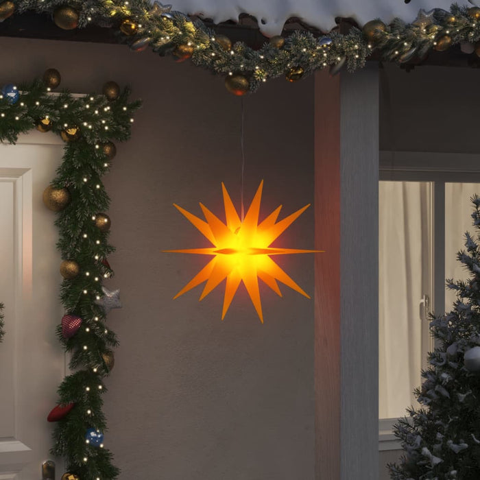 Lumini de Crăciun cu LED-uri, 3 buc., galben, 43 cm, pliabil WALTI