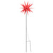 Lumini de Crăciun cu LED/țăruș, 3 buc., roșu, 57 cm, pliabil - WALTI WALTI