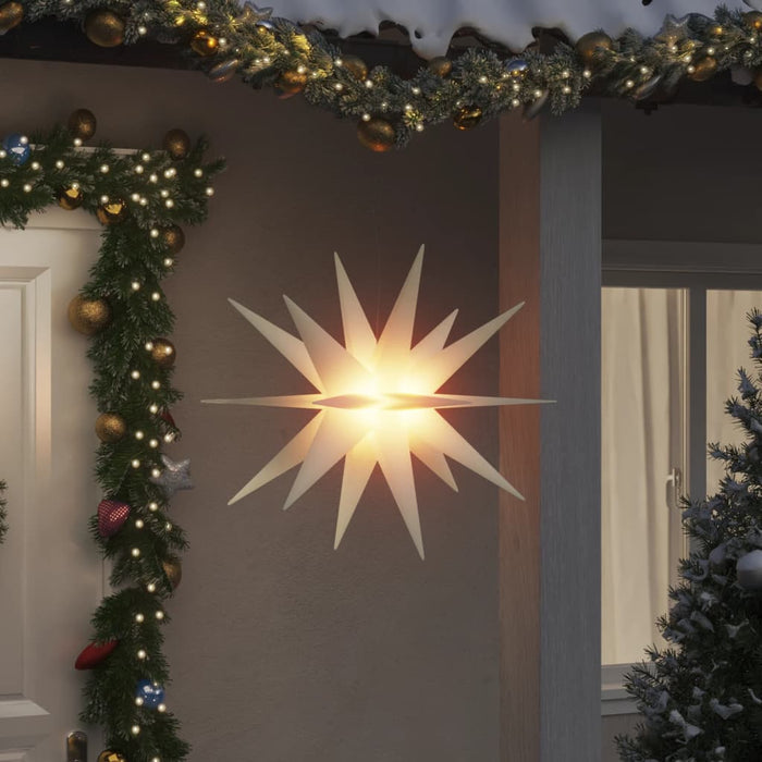 Lumini de Crăciun cu LED-uri 3 buc. alb 100 cm pliabil WALTI
